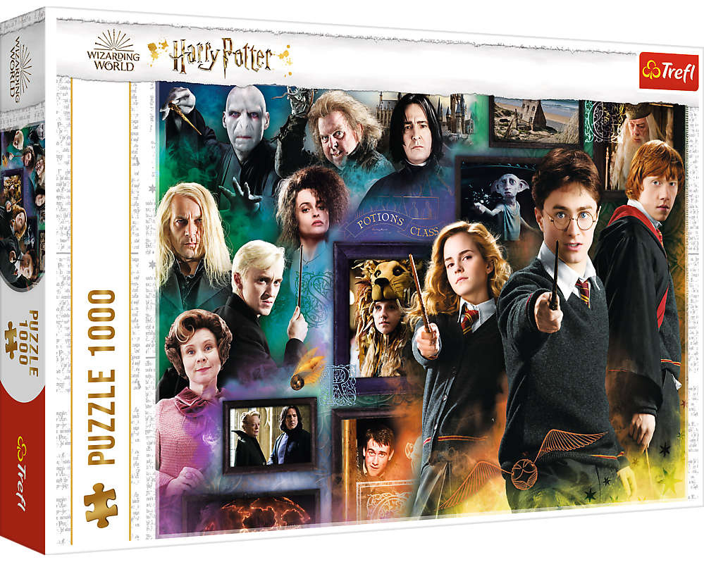 Puzzle 1000 Harry Potter wiat czarodziejw Trefl