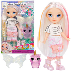 Zestaw Lalka Rainbow High Littles Rainbow Fantasy Fairies Opal Raine + akcesoria