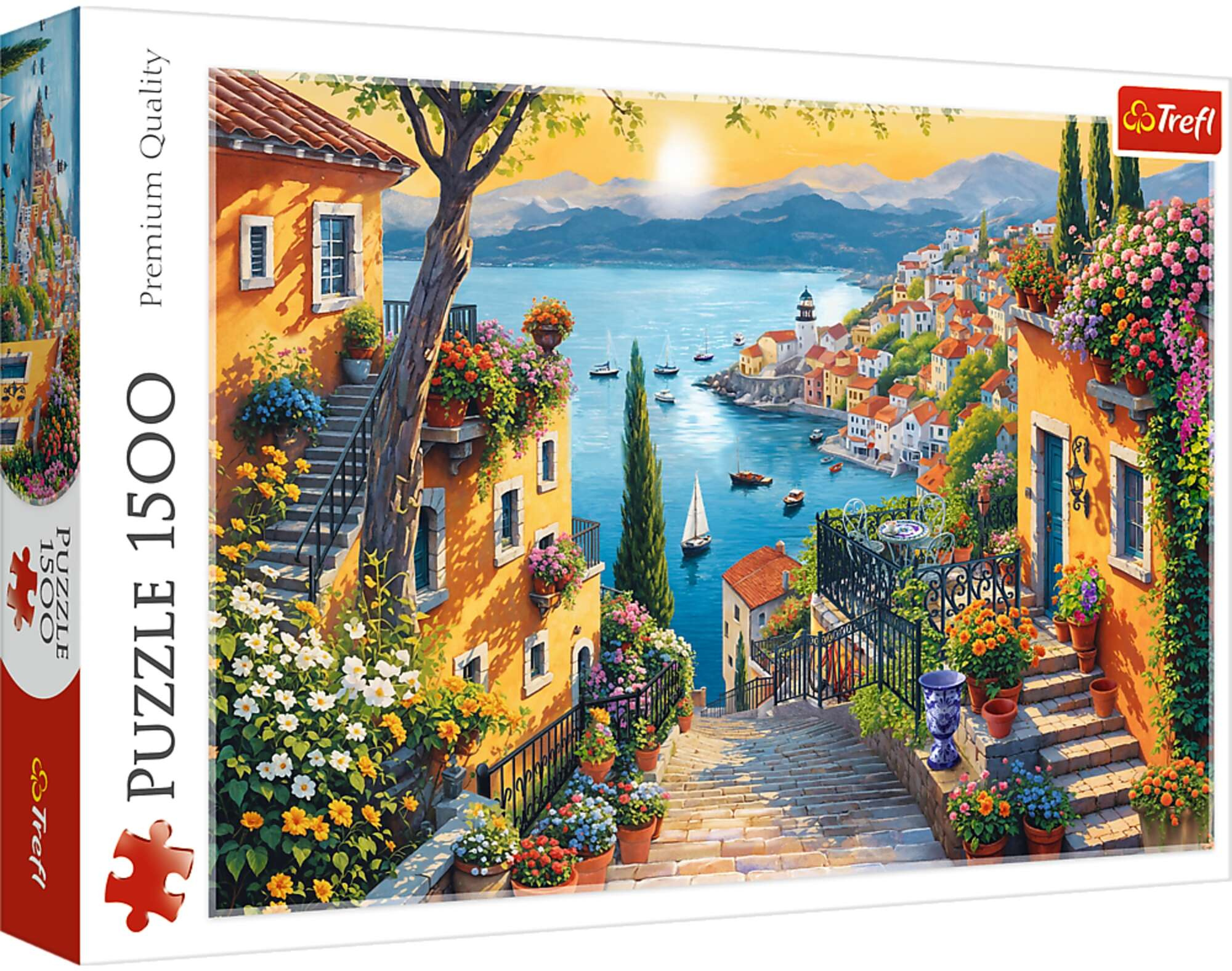 Puzzle 1500 Nadmorski Widok Trefl