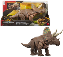 Figurka Dinozaur Eotriceratops Jurassic World Rebirth Gigantic Thrashers 32 cm