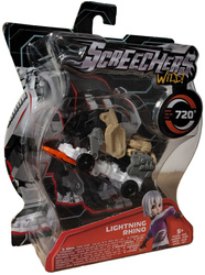 Screechers Wild! Transformujący Pojazd Lightning Rhino Nosorożec