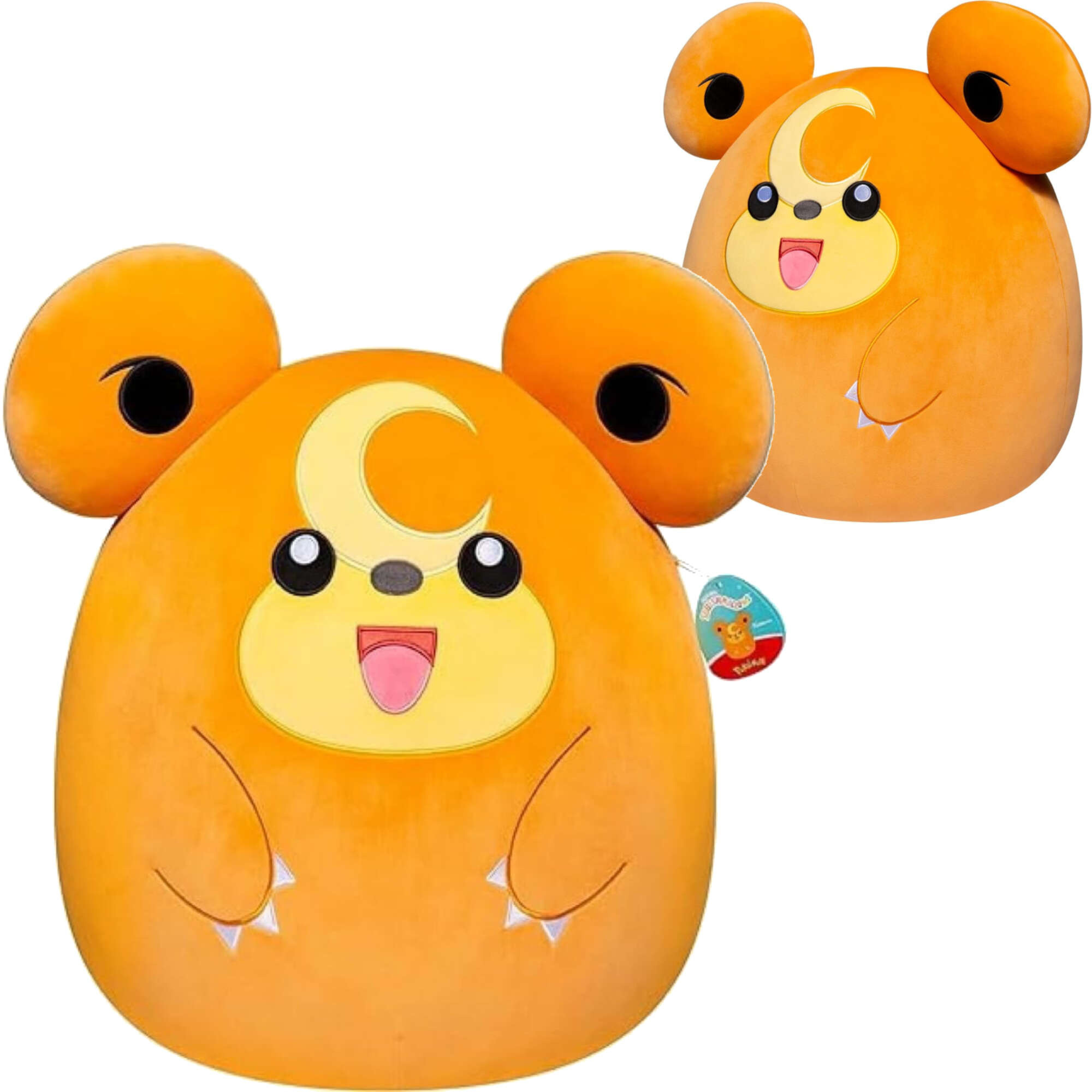 Squishmallows Dua maskotka Pokemon Teddiursa Misiek 30 cm