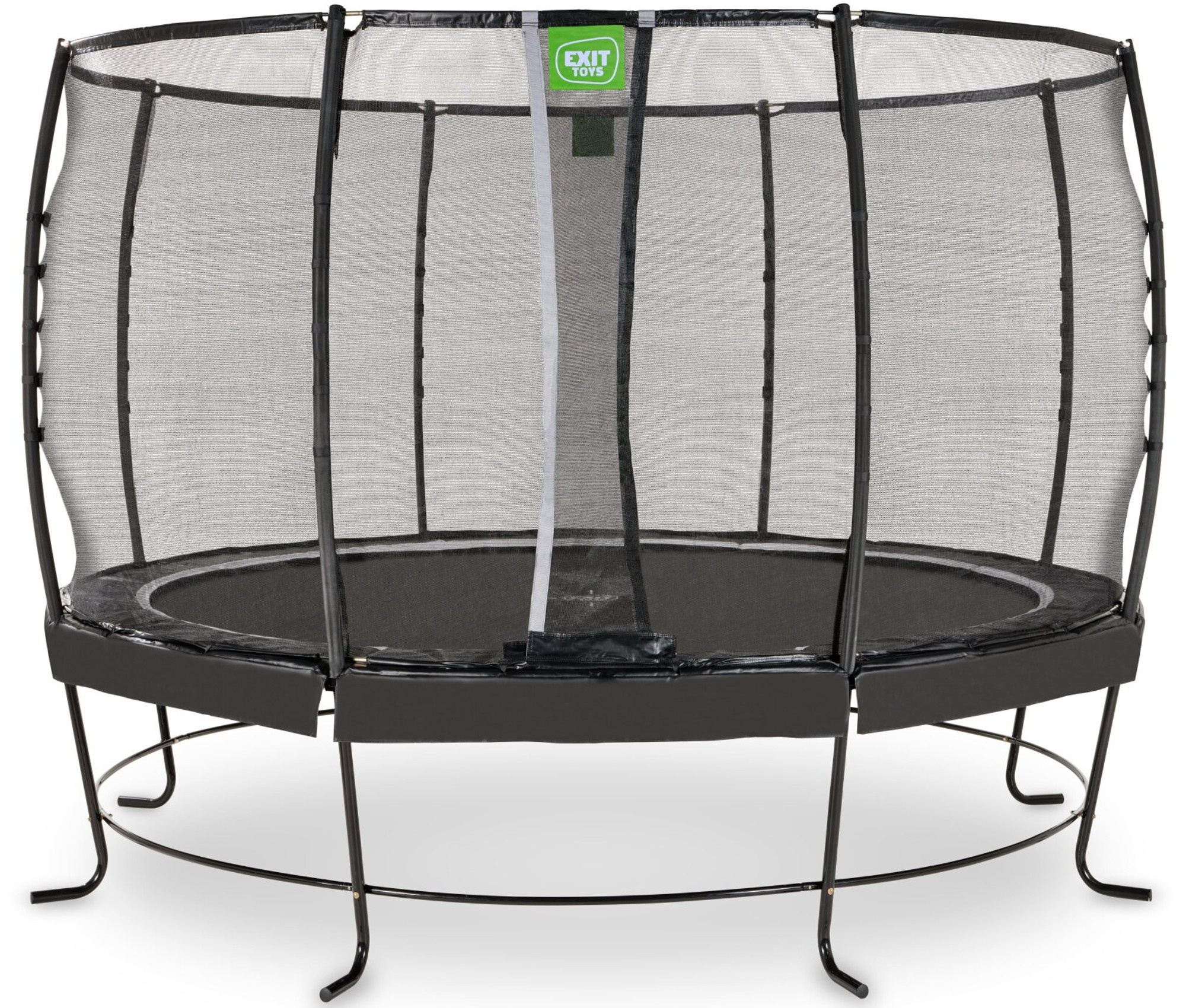 Trampolina ogrodowa z siatk zabezpieczajc Lotus Premium 366 cm czarna