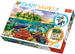 Trefl Puzzle Crazy Shapes Tropikalna wyspa 600 elementów