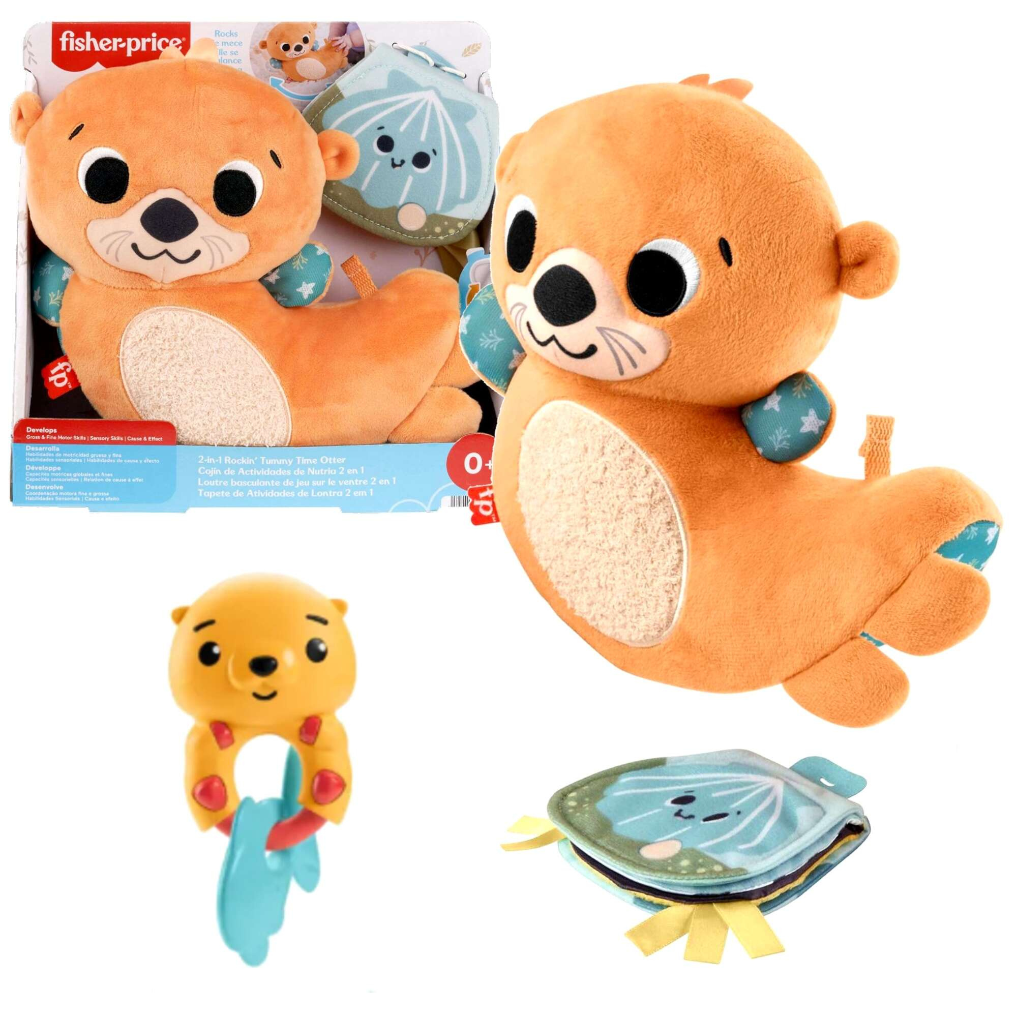 Fisher-Price Rozkoysana Wyderka 2 w 1 + gryzak GRATIS