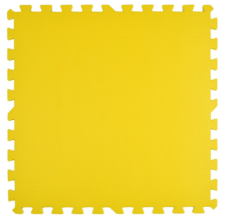 Mata piankowa podłogowa Humbi 360x240 Duże puzzle piankowe wodoodporne bezpieczne 24 szt. żółty, biały