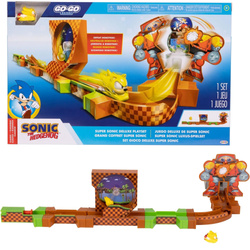 Zestaw Tor Go Go Racers Deluxe Sonic 3 The Hedgehog z mini pojazdem