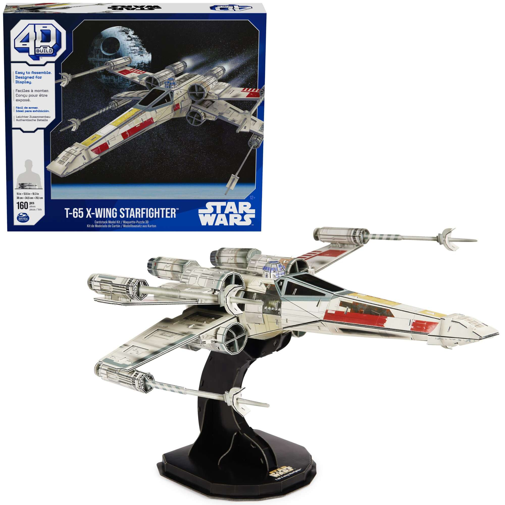 Puzzle 4D Build Star Wars Gwiezdne Wojny statek X-Wing Starfighter model 3D do zoenia