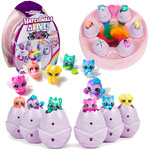 Hatchimals Alive! Rainbow Hatchery zestaw 6 figurek w jajkach + akcesoria