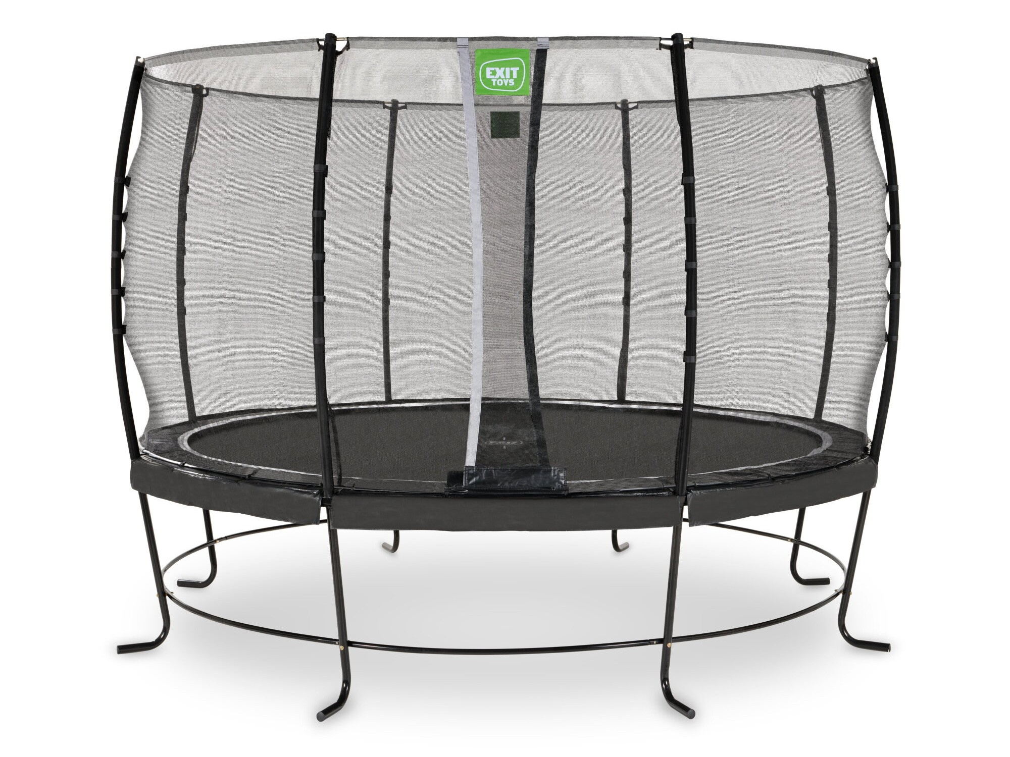 Trampolina ogrodowa z siatk zabezpieczajc Lotus Classic 366 cm czarna