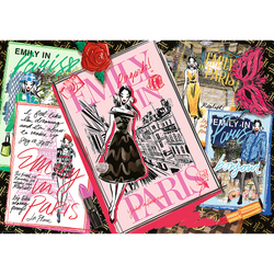 Trefl Puzzle 1000 elementów Emily w Paryżu: Magazyn Mody