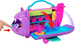 Polly Pocket Kitty Airways Adventures in Rio Kotolot Zestaw Samolot z 2 Lalkami i Akcesoriami 20 elementów