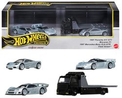 Hot Wheels Premium zestaw 4 pojazdów Le Mans „Holy Trinity”