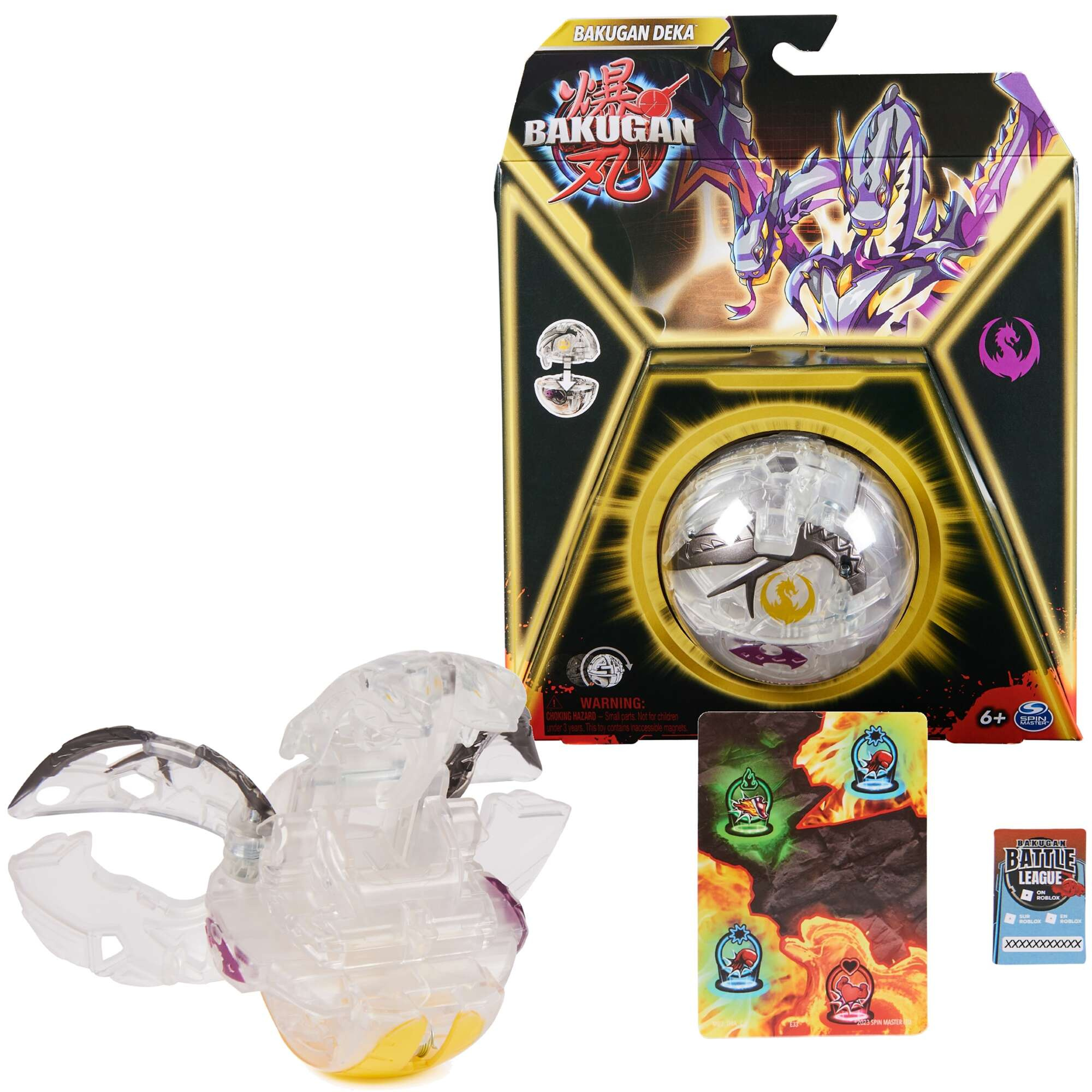 Bakugan Deka Nillious Kula 8 cm Figurka bitewna Gra strategiczna