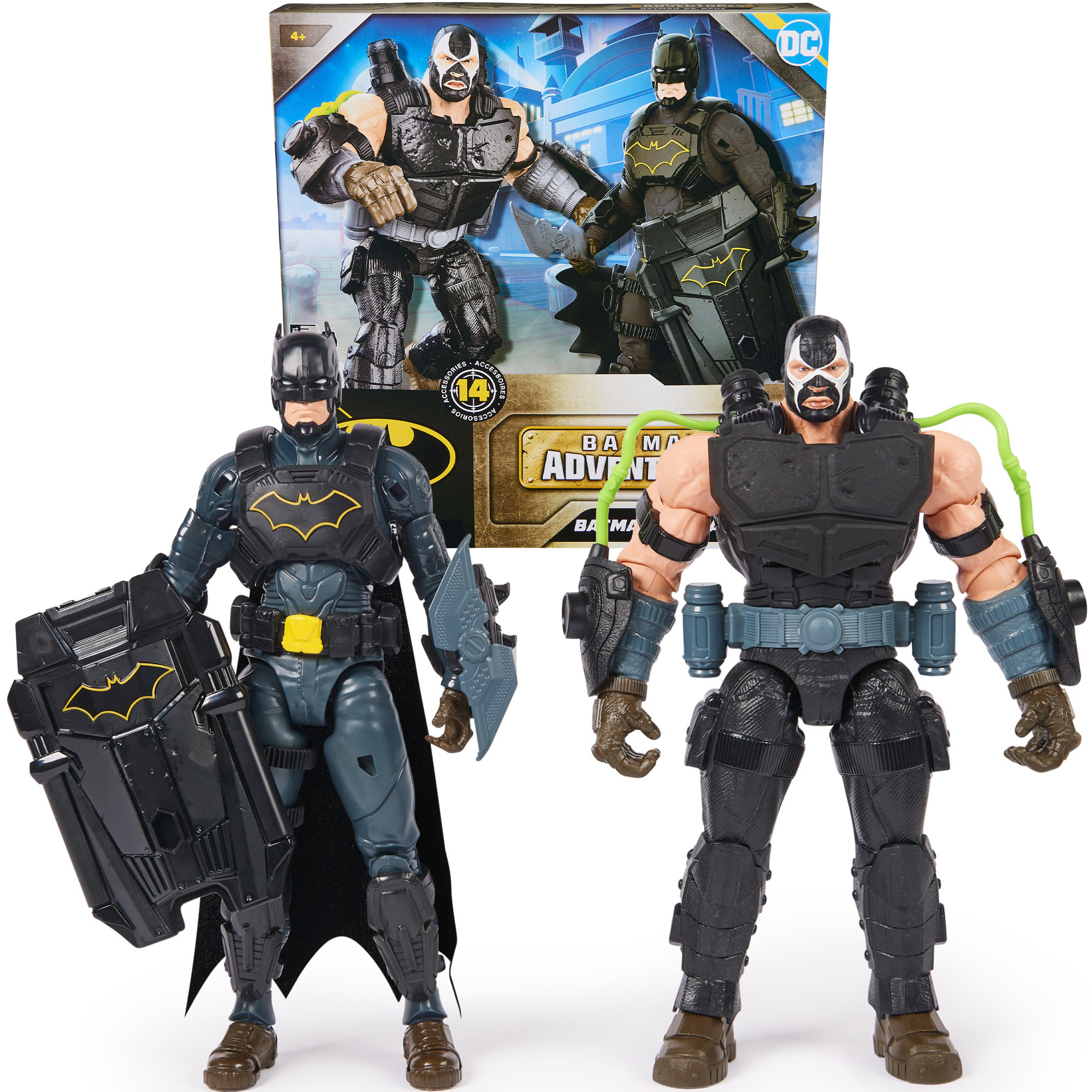 Zestaw figurek Batman Adventures Batman vs. Bane + akcesoria