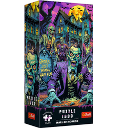 Trefl Puzzle 1000 elementów Hall of Horror Układanka Zombie