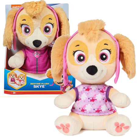 Psi Patrol Bedtime Plush Maskotka Skye pluszak miękka przytulanka 25 cm