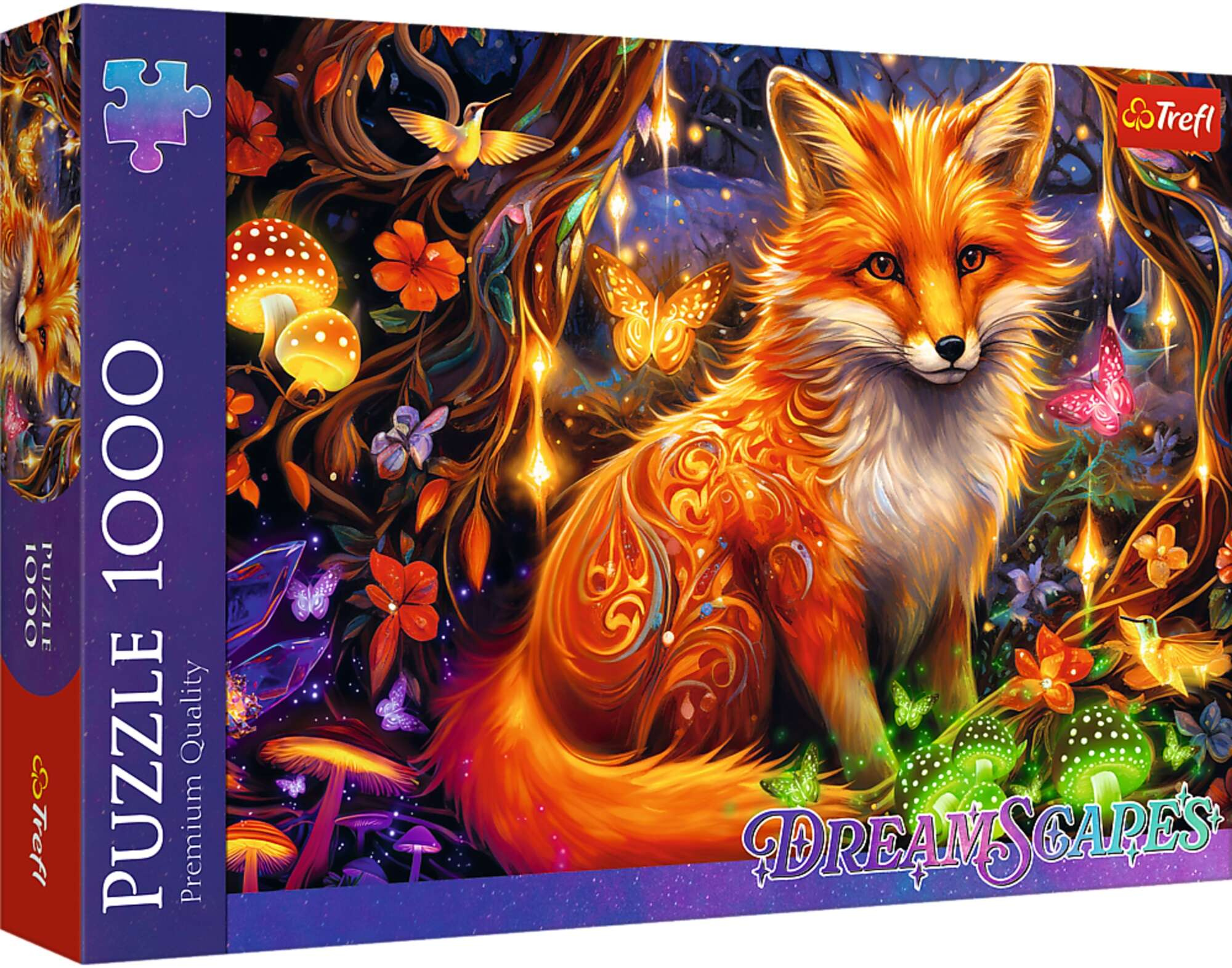 Trefl Puzzle 1000 elementw Baniowy Lis Dream Scapes