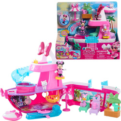 Myszka Minnie Disney Junior Statek Yacht Bowdazzling Yacht Playset 14 elementów