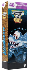Puzzle Monster Jam 48 elementów Truckin' Pals 26,2 x 23,1 cm