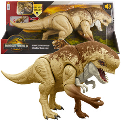 Figurka Dinozaur Jurassic World Odrodzenie Groźne Natarcie Distortus Rex 50 cm