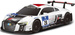 Zdalnie sterowane auto Audi R8 LMS RC biały pojazd sportowy 1:18 Rastar