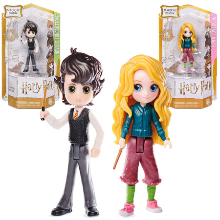 Harry Potter figurka Magical Minis Neville Longbottom i Luna Lovegood 7 cm