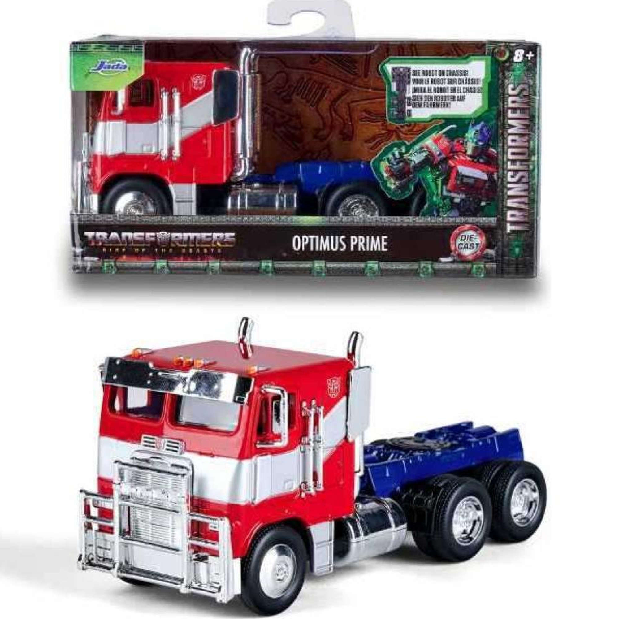 Transformers Optimus Prime Maa Ciarwka Auto Ciarowe Jada Toys Disney