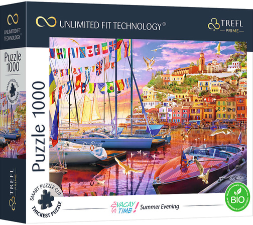 Puzzle 1000 Letni Wieczór Unlimited Fit Technology