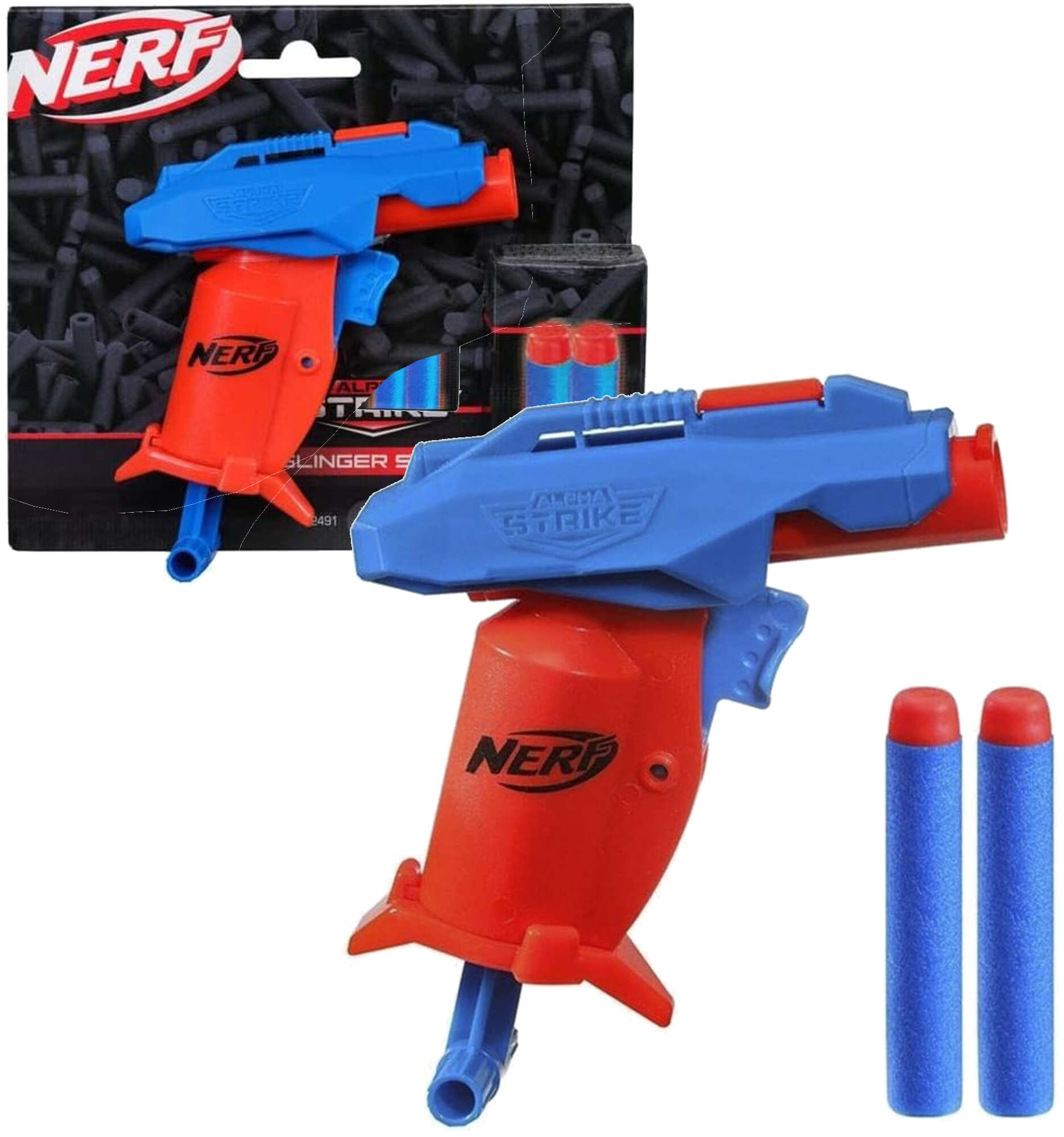 Wyrzutnia Nerf Alpha Strike Slinger SD-1 + 2 strzaki