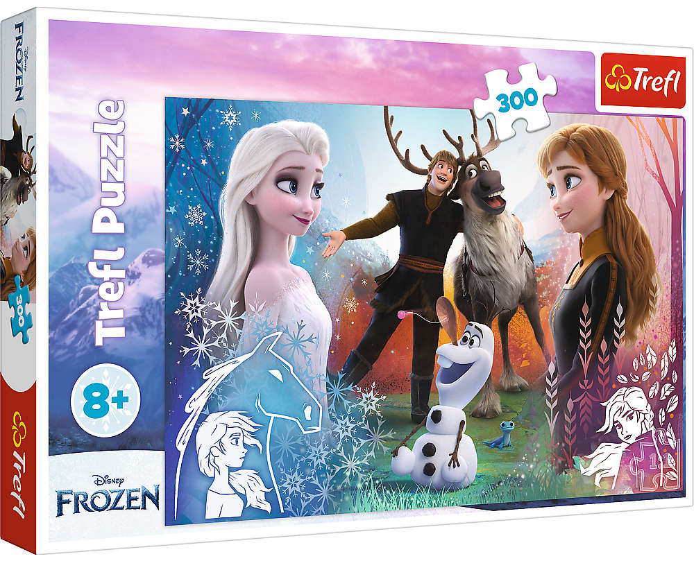 Puzzle Disney Frozen Magiczny czas Trefl 300 elementw