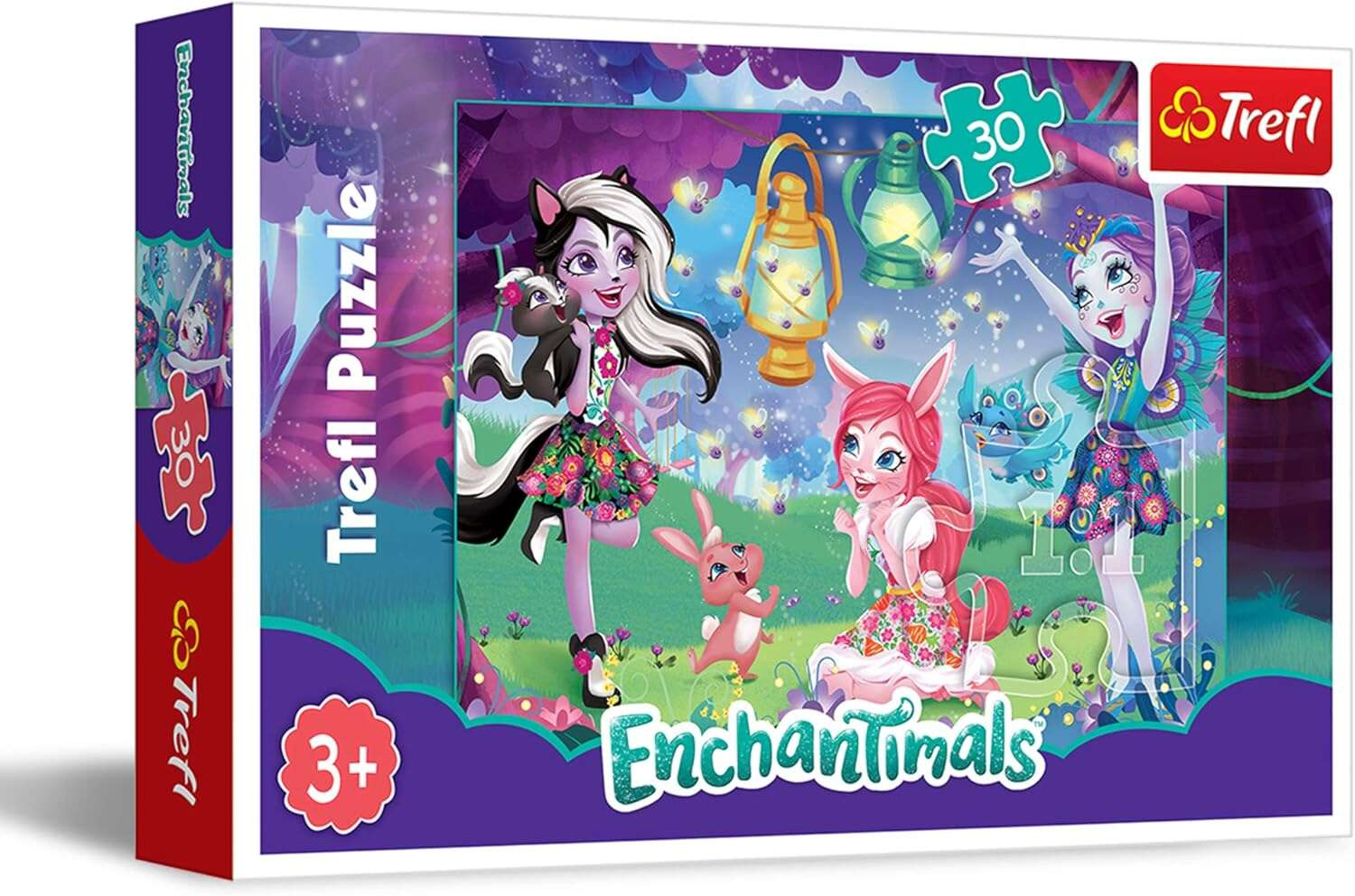 Trefl Puzzle 30 Magiczny wiat Enchantimals