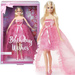 Barbie Lalka Kolekcjonerska w różowej sukience Urodzinowe życzenia 30 cm