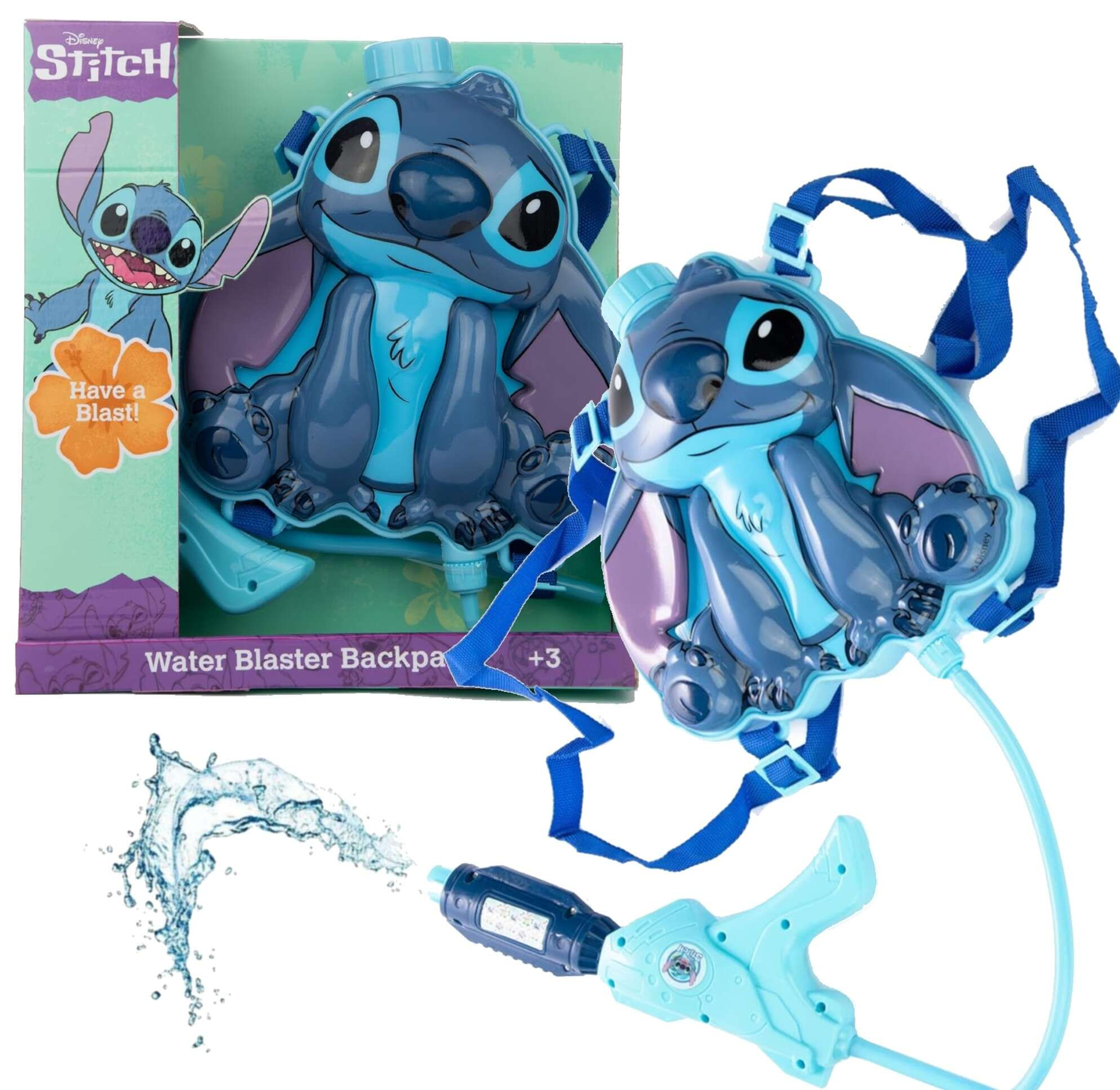 Disney Stitch Plecak Pistolet Na Wod Miotacz Zbiornik Z Psikawk Sambro