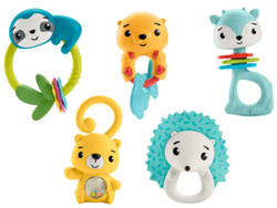 Fisher-Price Losowa zabawka Grzechotka / Gryzak dla malucha 3m+