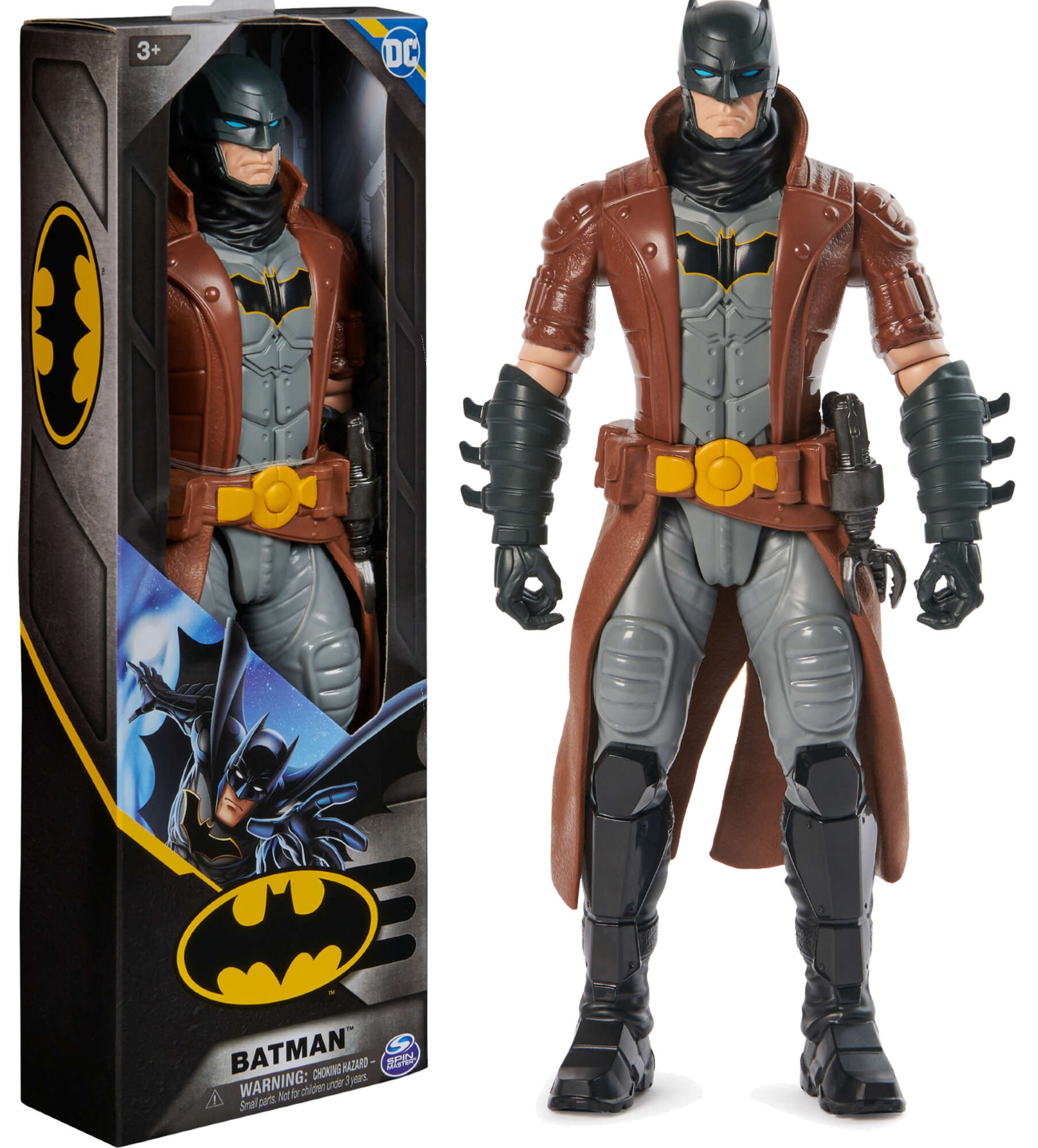 Batman dua figurka lalka w brzowym paszczu 30 cm DC Comics