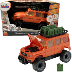 Zestaw do składania 2w1 samochód Mercedes‑Benz G‑Class 500 36 elementów