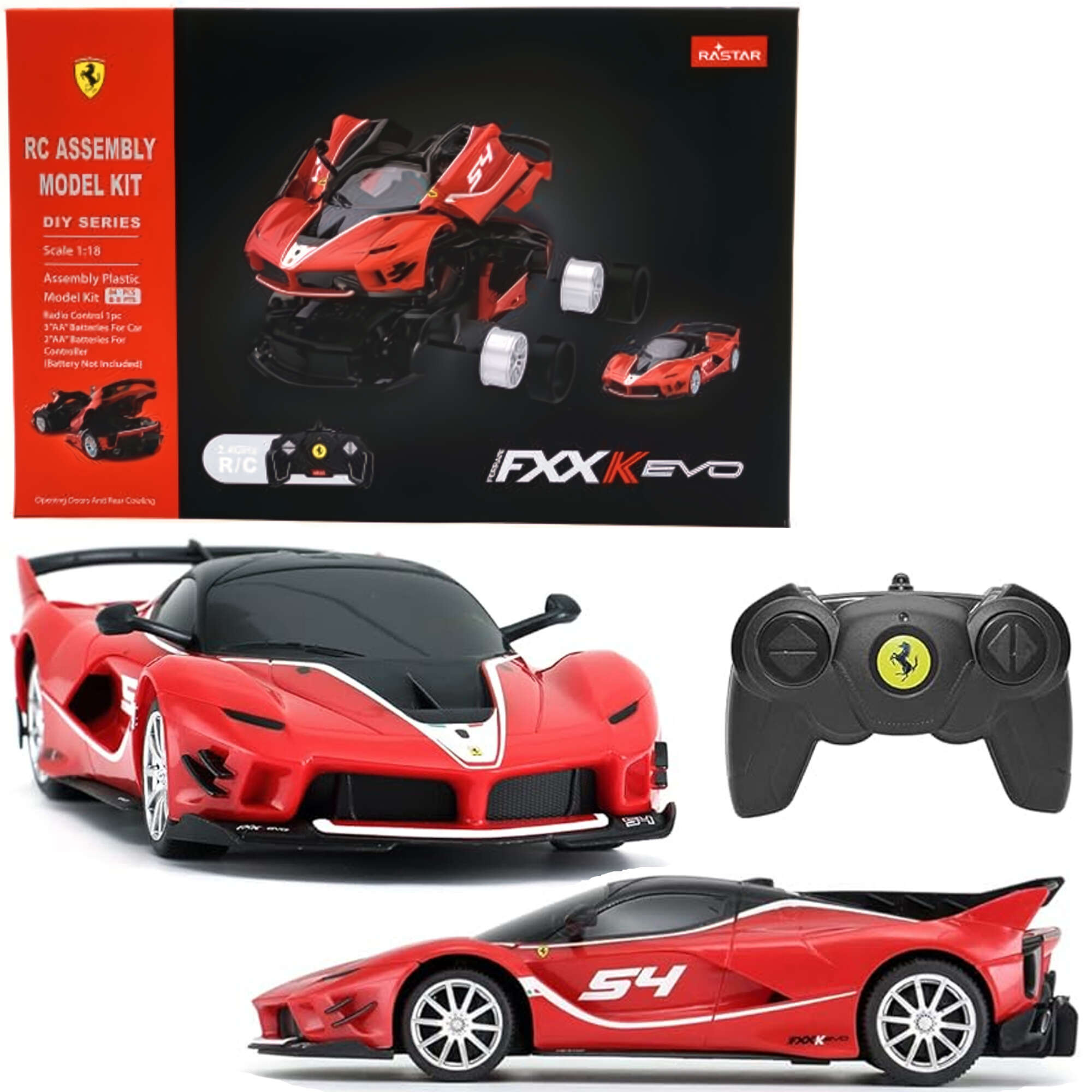 Zdalnie Sterowany Samochd Ferrari FXX-K Evo 1:18