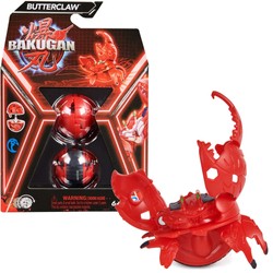 Bakugan Butterclaw Czerwona figurka bitewna transformująca + karty