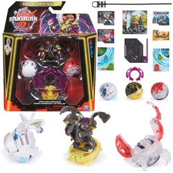 Bakugan Starter Pack Special Attack Dragonoid zestaw startowy 3 figurki