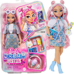 Barbie Dream Besties Daisy Jean Lalka modowa + akcesoria