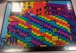 Clementoni Puzzle 500 ColorBoom Kwadraty USZKODZONE OPAKOWANIE
