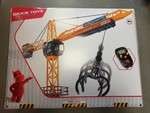 Dickie Construction Duży sterowany dźwig żuraw 120 cm Mega Crane WADLIWY