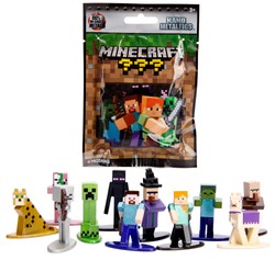 Figurka metalowa Minecraft niespodzianka w saszetce 4 cm