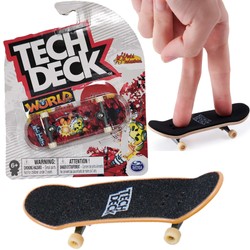 Fingerboard Deskorolka World Industries Wojna + naklejki Tech Deck