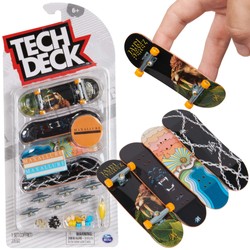 Fingerboard Zestaw Deskorolki 4pak Do Złożenia Maxallure Jahn Perez + akcesoria Tech Deck