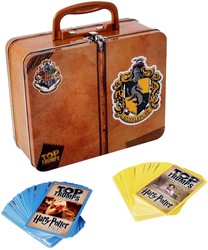 Harry Potter Hufflepuff Top Trumps karty metalowa walizka Winning Moves