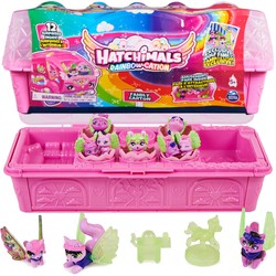 Hatchimals Zestaw Jajka Figurki Tęczowe Wakacje Rainbow Cation 6 niespodzianek z figurkami