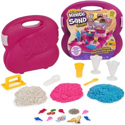 Kinetic Sand Scents Walizka Zestaw Lodziarnia pachnący piasek kinetyczny + akcesoria