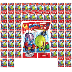 MagicBox SuperZings 2-pak Hero + Villain - 50 saszetek